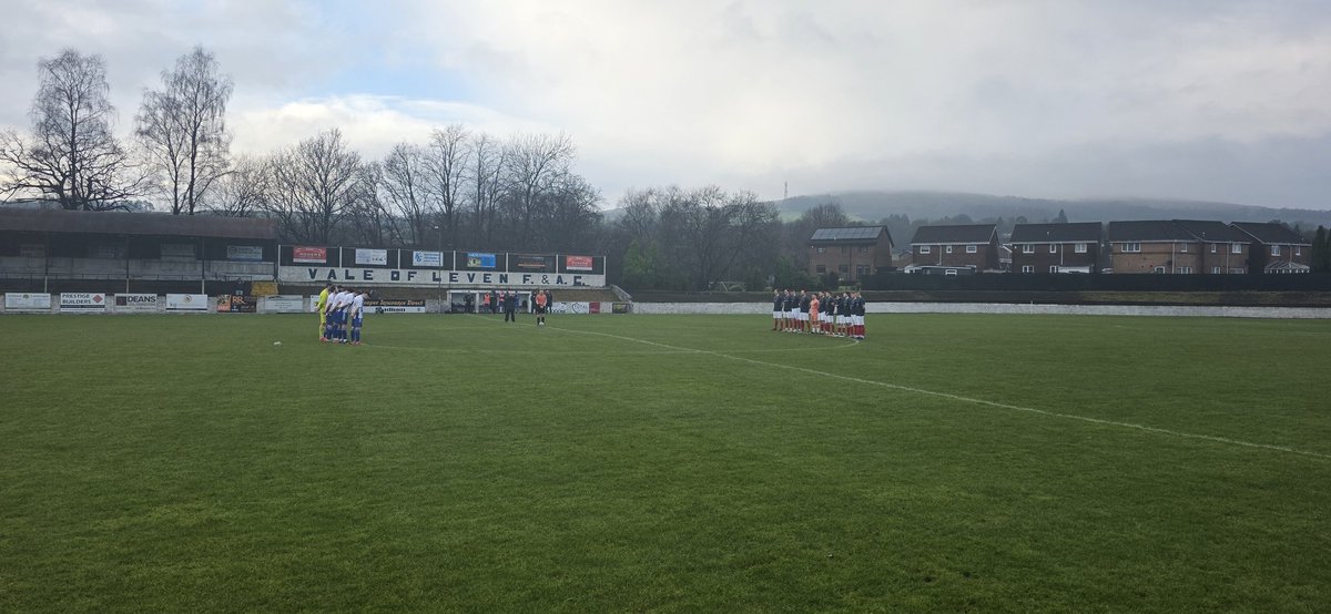 A minutes silence was held before kick off to remember long standing Vale supporter Joe Pentland who recently passed away. Joe will be missed around Millburn and our thoughts are with all of his loved ones.