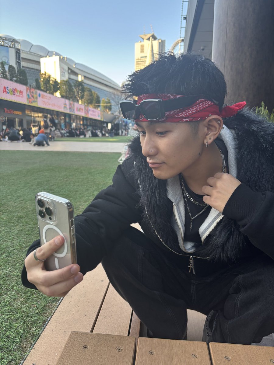 不意に撮られた写真笑