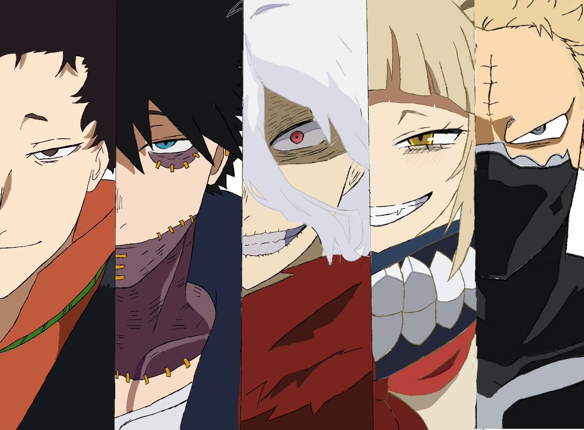 Ge8wLOBG1H45556's tweet image. ヴィラン連合
#僕のヒーローアカデミア