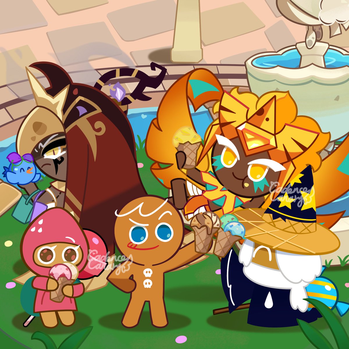 CadenceCanary's tweet image. "The jealous war general" part 1 of 3

#smokedgolden #goldencheesecookie #smokedcheesecookie #crk #cookierunkingdom #crkfanart