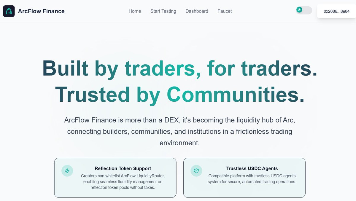 vuntqn91's tweet image. Giữ chuỗi ngày thứ 7 mint NFT @ArcFlowFinance 
Dự án DEX top 1 trên mạng @arc 
#ArcFlowFinance #Arcnetwork #circle