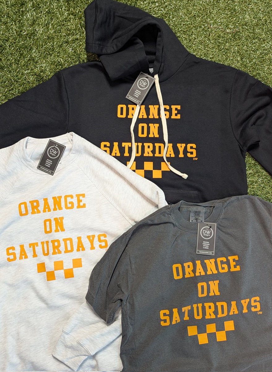 Real ones know it's not just a 🏈 design. Get up! It's GameDay!!! 🍊🏀
.
#TN #VFL #gbo