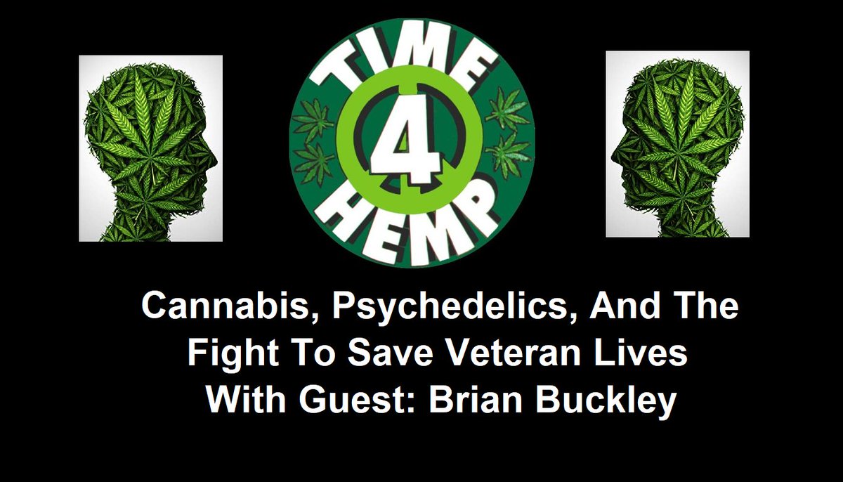 🎖️🌿 New Time4Hemp Episode: Cannabis, Psychedelics &amp; The Fight To Save Veteran Lives (Part 2)  Marine vet Brian Buckley returns to talk real solutions, real healing, and real hope for our veterans.  📺 Watch now on <a href="/CitizenGreenTV/">CGTV</a> buff.ly/6kYiZSX