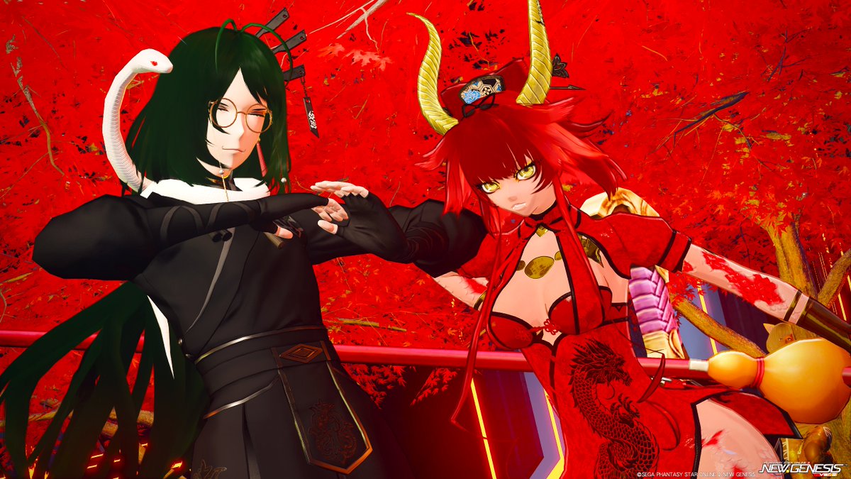 #ねふのクリスペ交流会
#PSO2NGS_SS

ご一緒ｱｼﾞｬﾏｯｼｭ!!!(*´Д｀)
①ケリーさん
②シナンジュさん
③ティファさん
④星夜さん