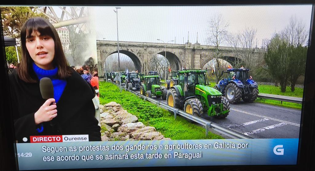 seredaico's tweet image. Ei @TVGalicia esquecestes meter a Rueda falando despois da peza sobre as #tractoradas! 😂 Ou é que no @ppdegalicia estades agochados como ratas porque os gandeiros galegos vos desenmascraron? @G24Noticias 

#STOPUEMercosur
tratados de libre comercio, ruína do campo galego!