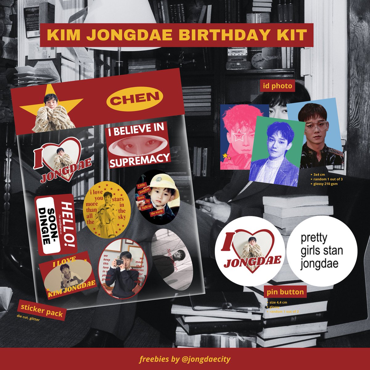 jongdaecity's tweet photo. rt &amp; like are appreciated ♡

freebies chen arcadia in jakarta  
— by @jongdaecity 

🗓️ 31 january 2026
📍balai sarbini

how to claim: 
★ like and rt
★ find me on d-day!
★ vvvv limited qty :D

please dont throw away :>
very pleasure to tag me later 💗 https://t.co/6nBh8s8esW