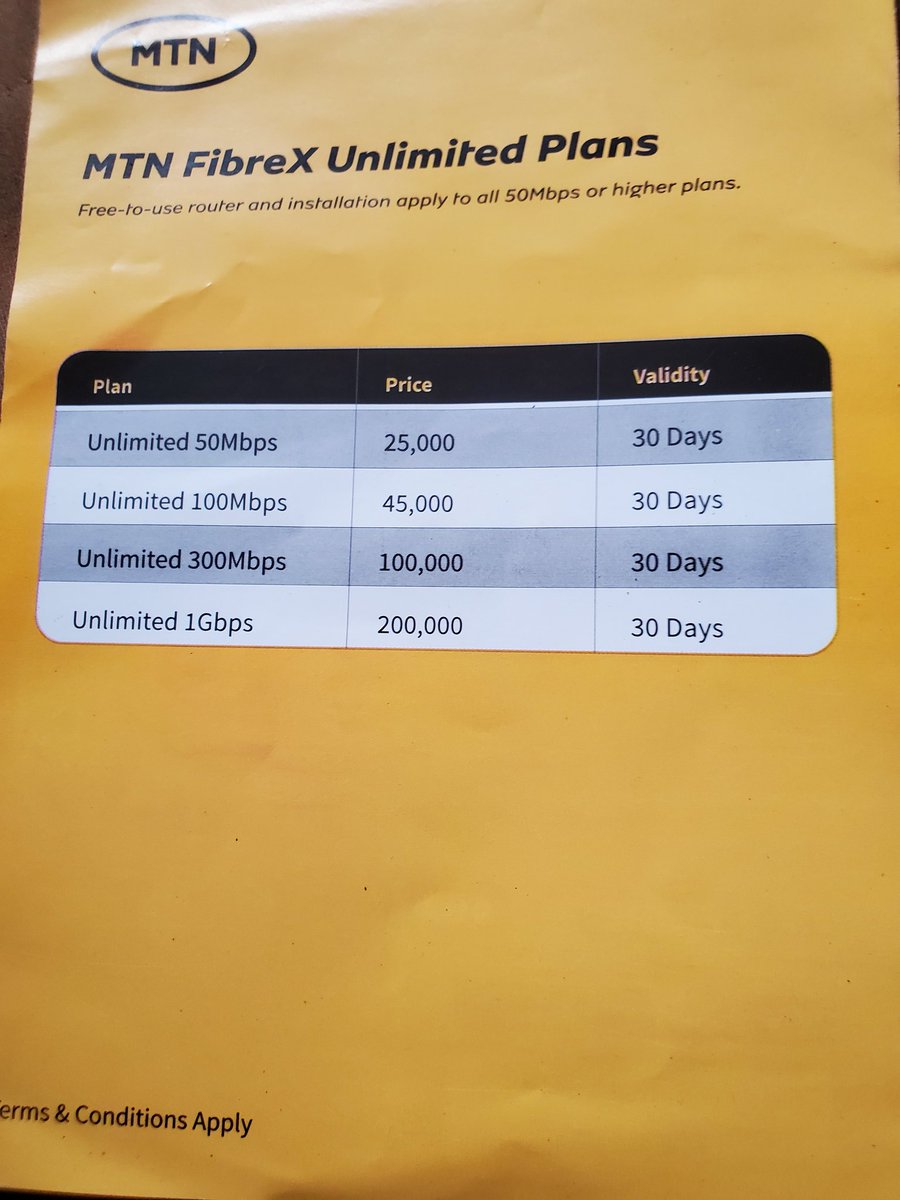 FASTEST internet speed w/ UNLIMITED FIBER internet.

*NO DATA CAP 😃
*MOST AFFORDABLE HIGH SPEED FIBER in the market 😱
*TESTED as the FASTEST
internet service in the  Nigeria by  MTN fiberx 
* No installation  cost 
Netflix and MLabs 
*NO LAGS 
Kindly  call or text 
09057408526