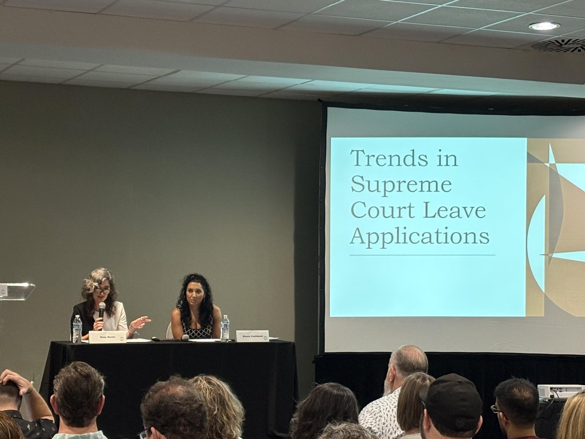 ClaOntario's tweet photo. Appellate Writing and Leave Applications Featuring:
Maija Martin
Martin Barristers
Breana Vandebeek, JD, MA, BA
Partner, GV
#CLACPD from Sint Maarten! https://t.co/E8QQj88AX8