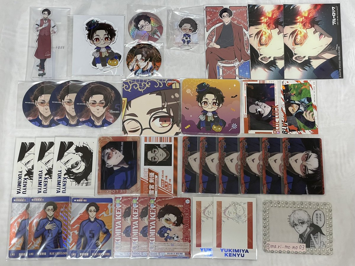 交換】ブルーロック ブルロ ポストカード ブロマイド コースター