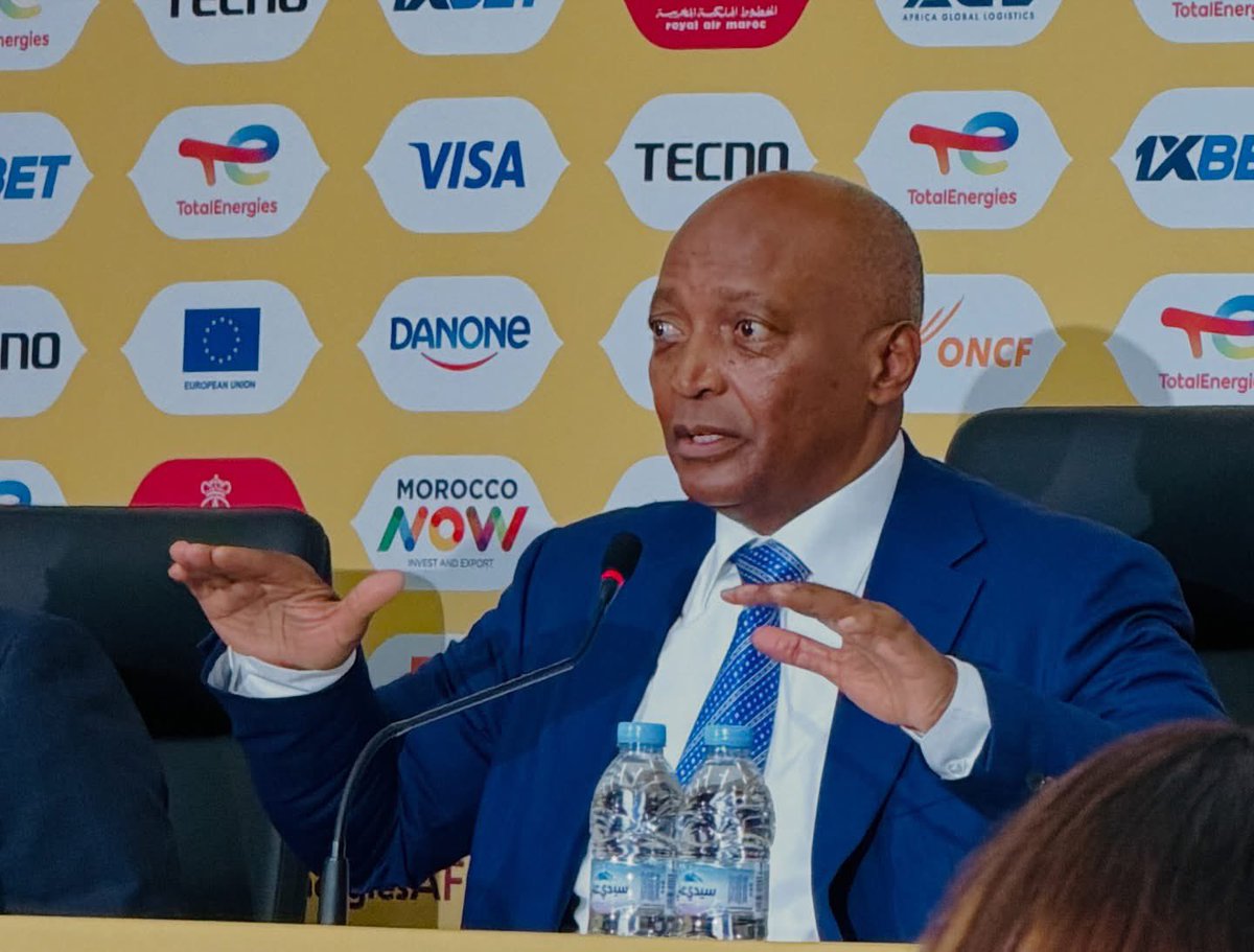 PoojaMedia's tweet photo. 🚨 CAF President Dr Patrice Motsepe on the 2029 African Nations League:

“We will have 54 African countries participate. Imagine Kenya vs Tanzania, Ghana vs Nigeria, Egypt vs Morocco, Ivory Coast vs Cameroon.”

“It will be staged in one country. All the best players will come to play. It will be exciting. It will take place during the FIFA window break.”

“It will be zonal-based. For example, Nigeria will host all West African games. All zonal winners will meet to fight for the ultimate prize. A draw will take place for it.”