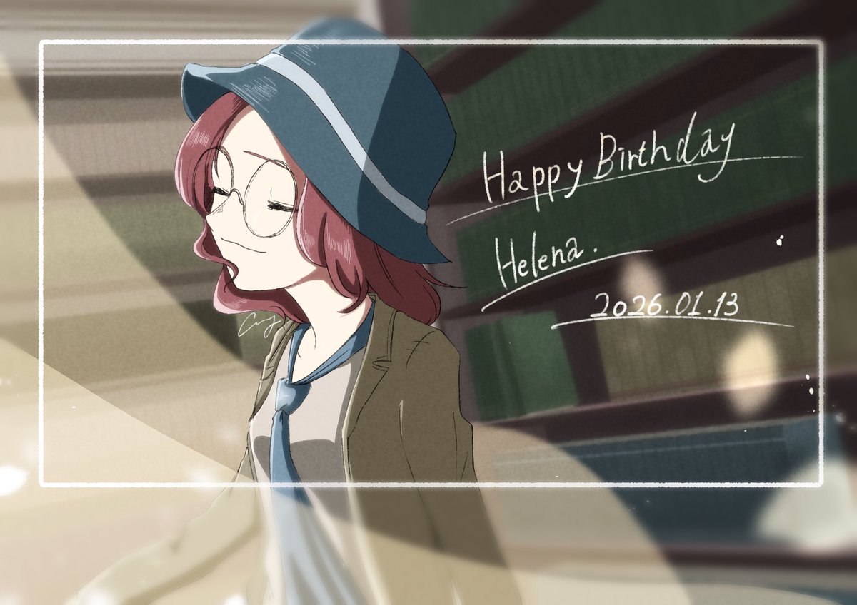 0910_47_illust's tweet photo. 遅れちゃってごめんね…!
ヘレナちゃん誕生日おめでとう!💐
暖かな光をいつまでも感じられますように https://t.co/cY4JAisZ0l