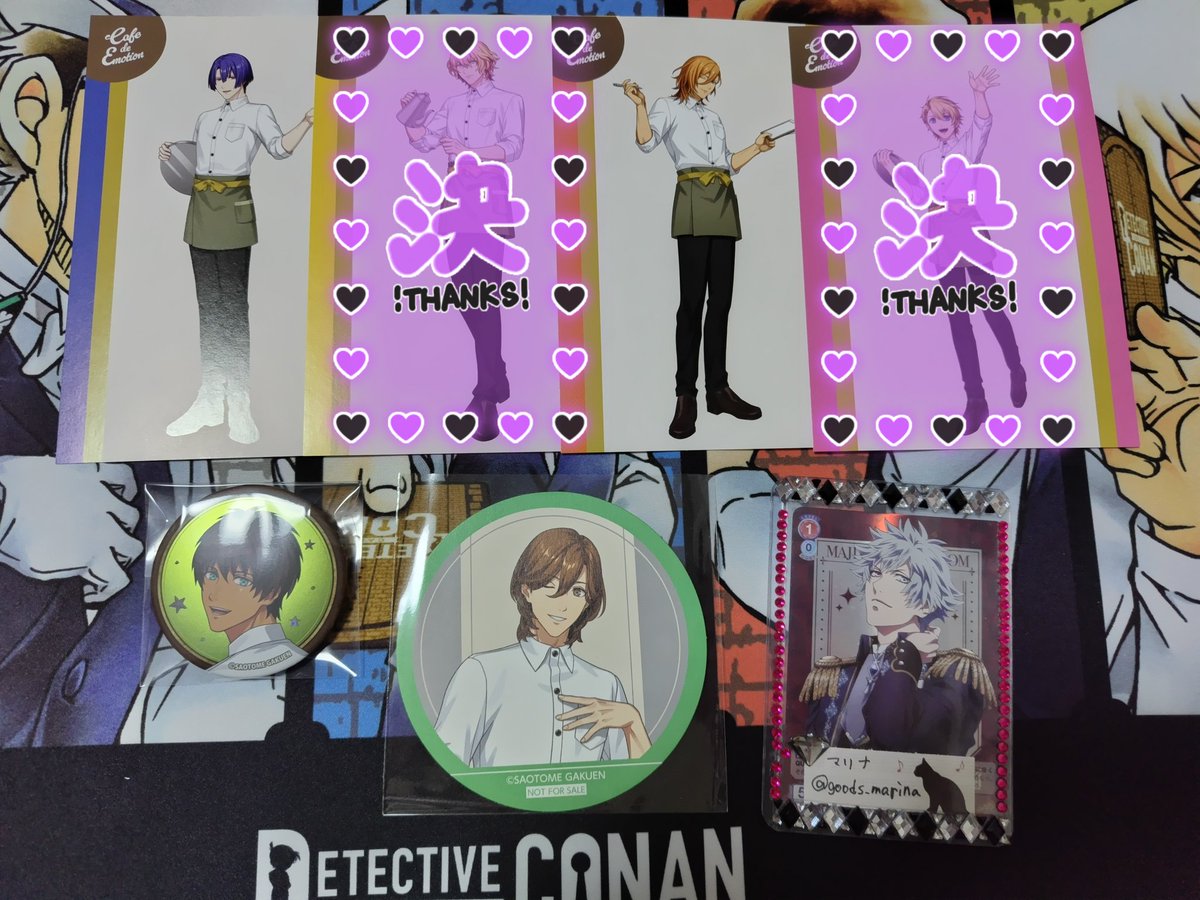 こ*つ様 【蘭丸】うたプリ スイパラ ライエモ 缶バッジ 購入特典