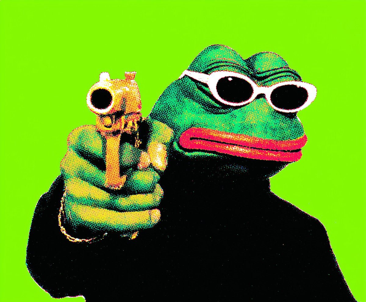 人们似乎很快忘记了是$Pepe 率先带动了这一波反弹，没关系，随着纸手交易员们的离开，青蛙很快会再次提醒你谁是真王。