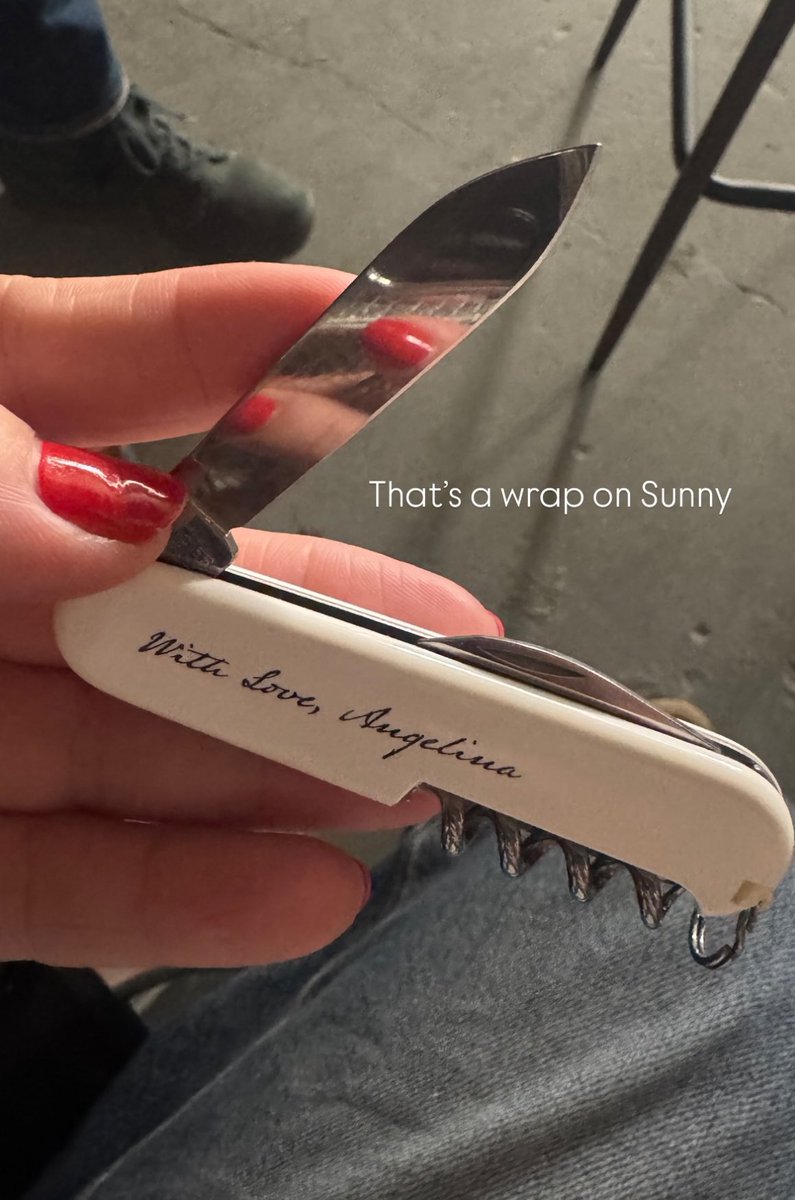 Sunny starring Angelina Jolie wrapped filming yesterday!