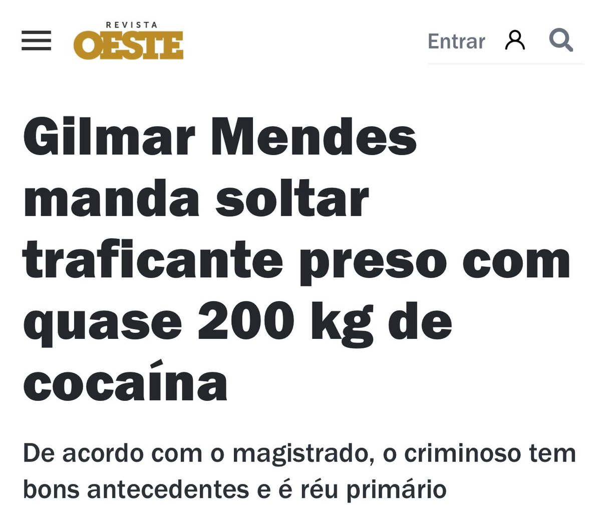 Maubmarcon's tweet photo. Se Bolsonaro fosse do PCC ou do CV ele já teria sido solto. https://t.co/F0cD68CpWd