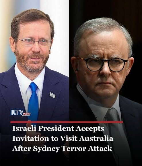 It is deeply perverse that Albanese casts Israeli President Herzog as a figure of compassion, saying his Australia visit will let him "honour the Bondi terrorist attack victims". Sympathy from someone who signed bombs to kill children has no meaning. A sick moral framing. #auspol