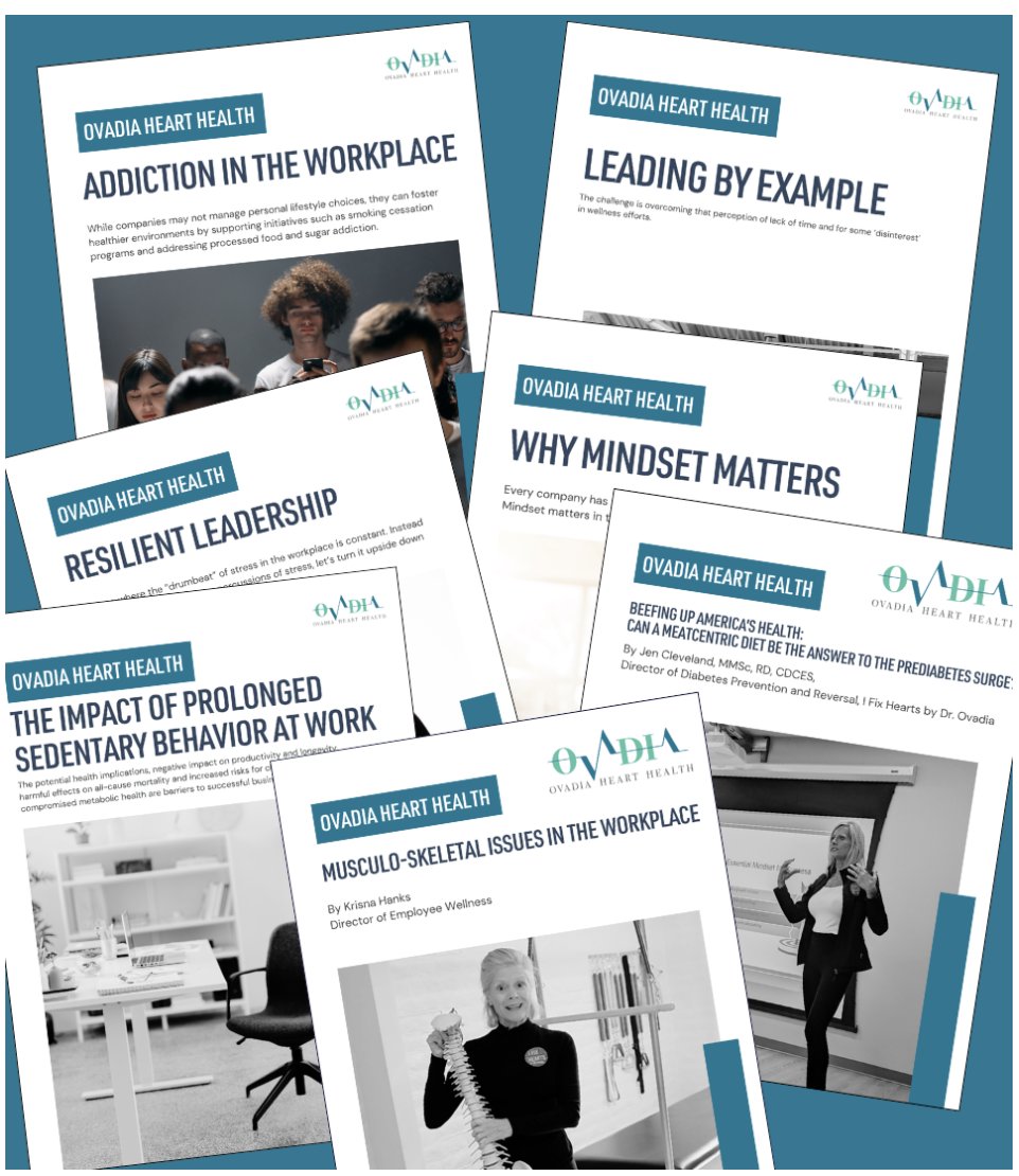 Square1Wellness's tweet image. We have a host of white papers available for free download on the Ovadia Heart Health Employee Wellness Resource Page. Check them out. @ifixhearts ovadiahearthealth.com/wellness/ #healthcoach #health #employeewellness #whitepaper