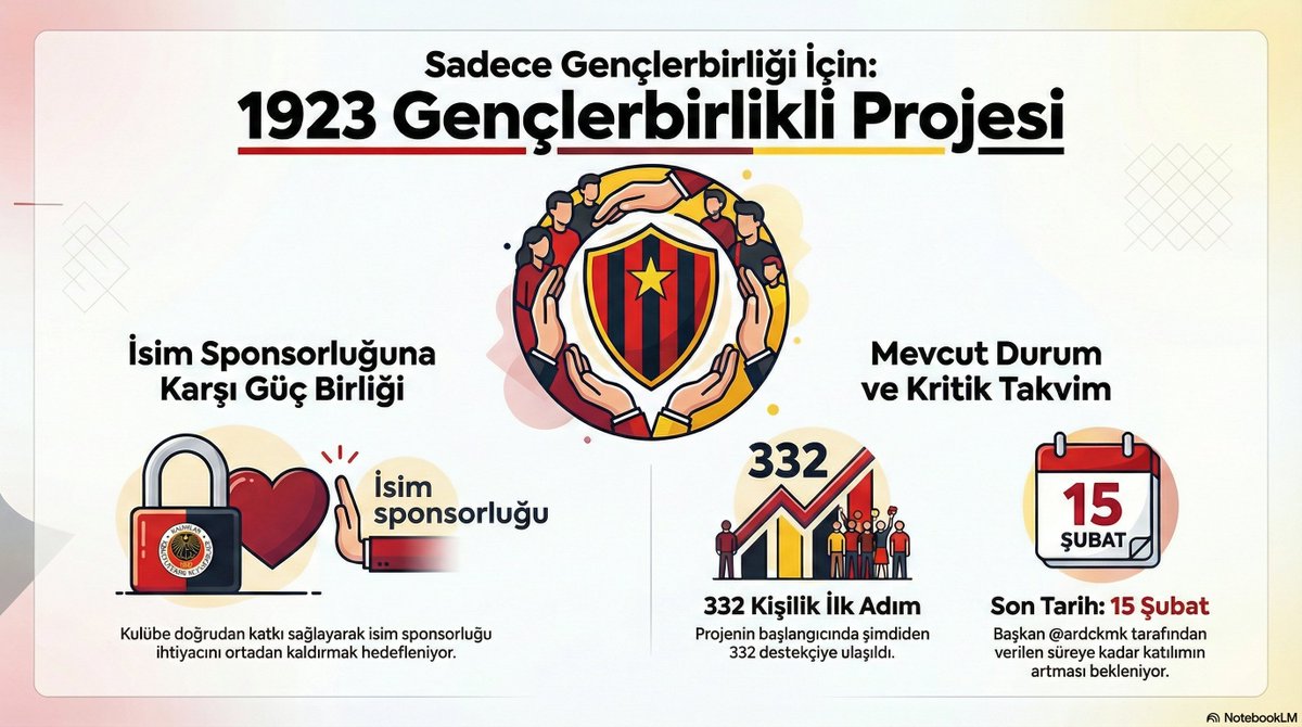 Gençlerbirliği'nin 100 yılı aşkın mirasını-kurumsal kimliğini korumak için tarihi bir sorumlulukla karşı karşıyayız. Kulübümüzün adının özgün kalması ve tam bağımsızlığımız için başlattığımız 'Sadece Gençlerbirliği için 1923 Gençlerbirlikli Projesi'nde güç birliği yapıyoruz. 🧵👇