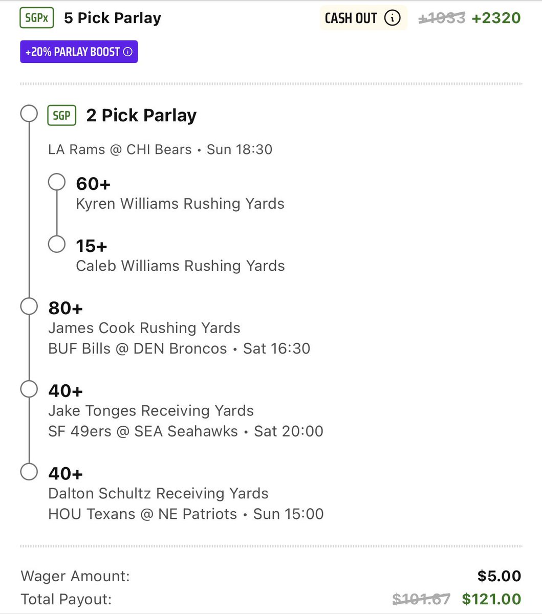 halfbirdhalfman's tweet image. DK NFL Boosts 🦅