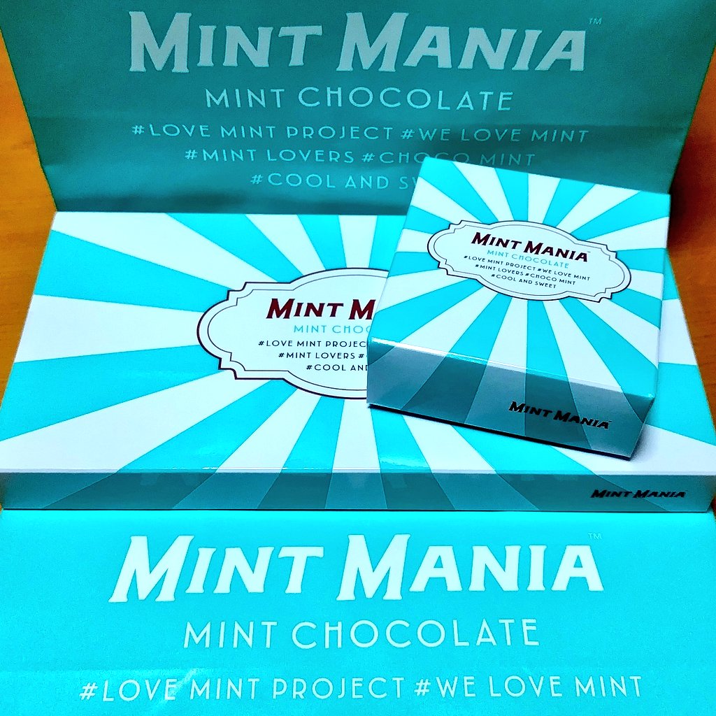 chocomintbanzai's tweet image. 【全てのチョコにミントを使った
NEWブランドが登場！】
イトーヨーカドー
「MINT MANIA」シリーズ
1月15日発売

北海道滝上町の和ハッカを使用した
チョコミント
バレンタイン催事コーナーで
購入しました