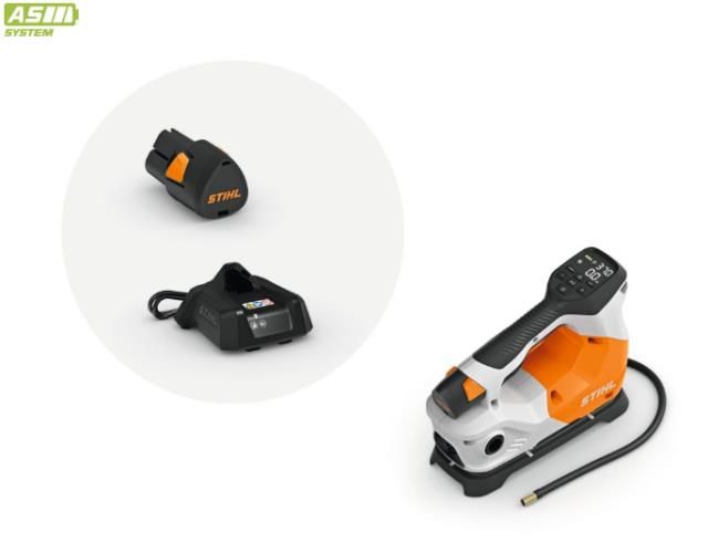 schulhofftool's tweet photo. SAVE $30.00 (15%) on this beautiful air inflator from Stihl. Car tires, truck tires, bike tires, and inflatables are can all be filled with the KOA 20 battery inflator. https://t.co/awAcVHpVsK https://t.co/SNtypz4ICN