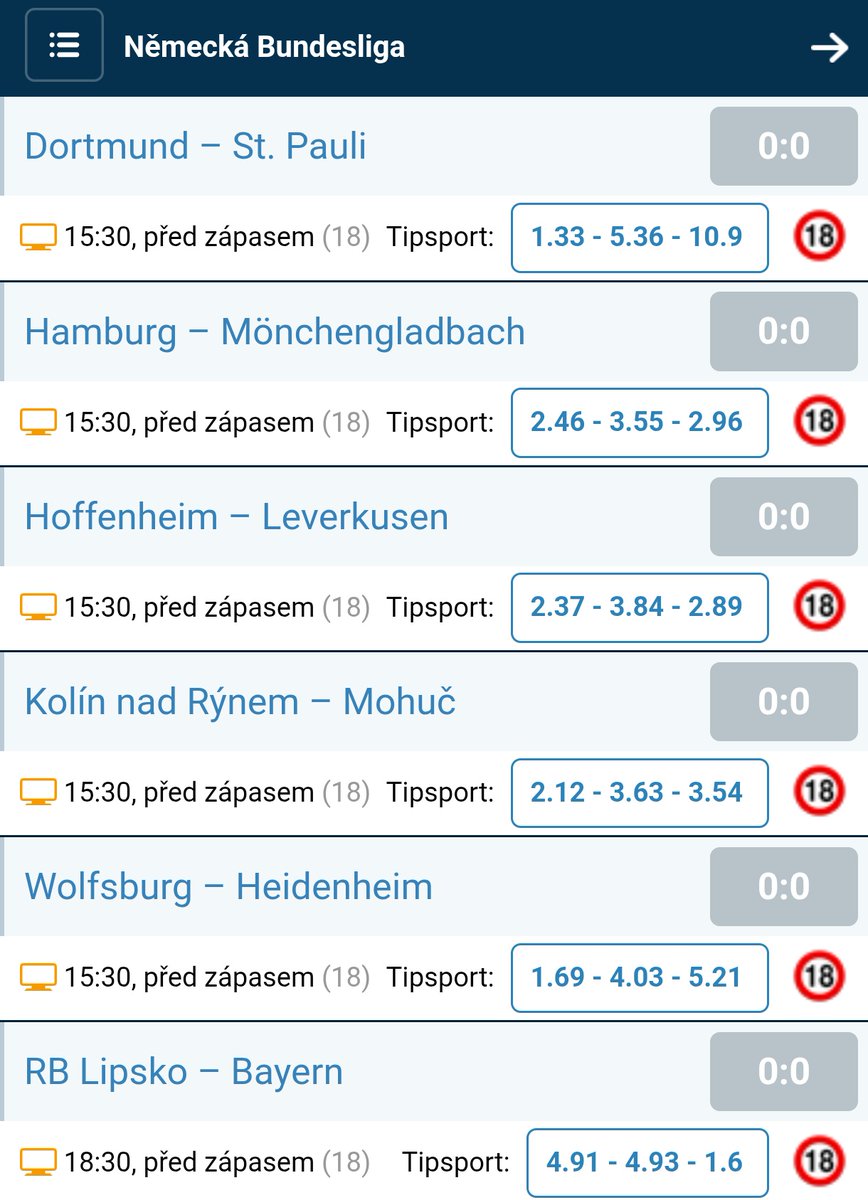 ⚽ Fotbal | Německá nejvyšší soutěž má v sobotu na programu šest utkání 18. kola. Tahákem bude souboj třetího Lipska s prvním Bayernem Mnichov. Textové reportáže najdete ⤵️ 1url.cz/qJmBF
#Onlajny_com #Bundesliga