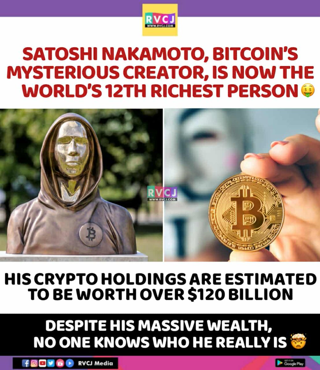 Faceless. Fearless. One of the richest minds behind Bitcoin💰