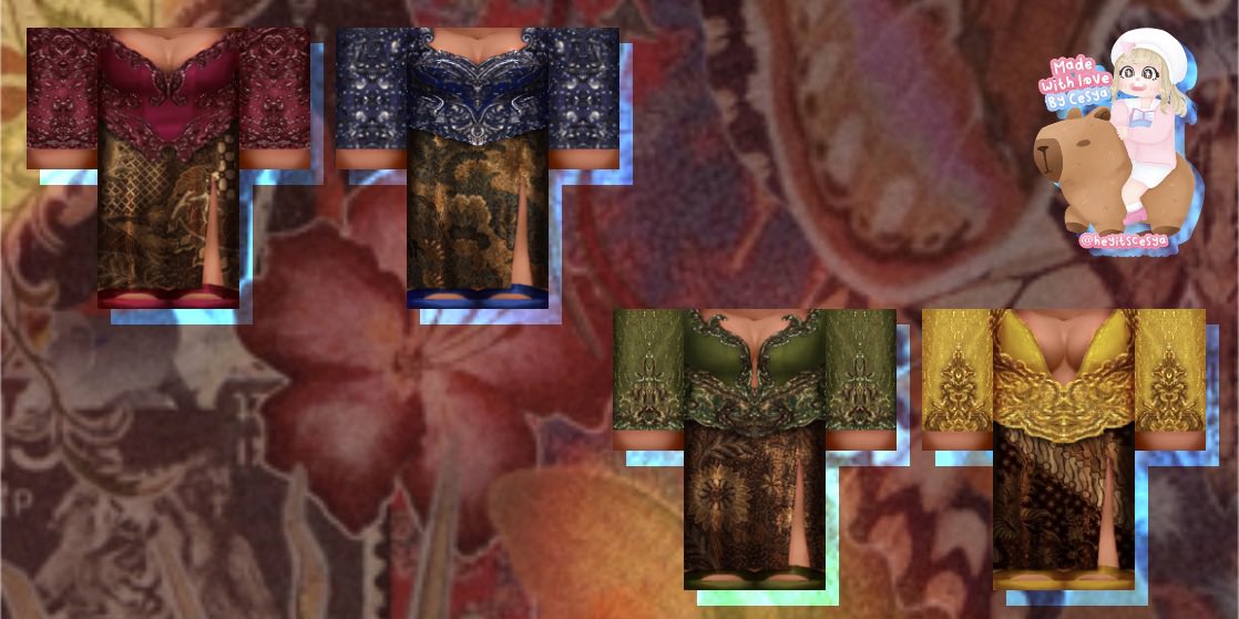 Modern Indonesia Kebaya 💖✨

#roblox #robloxdesigner #robloxclothing #robloxclothingdesigner #robloxclothes #robloxdev #robloxdesign #rtcdesigners