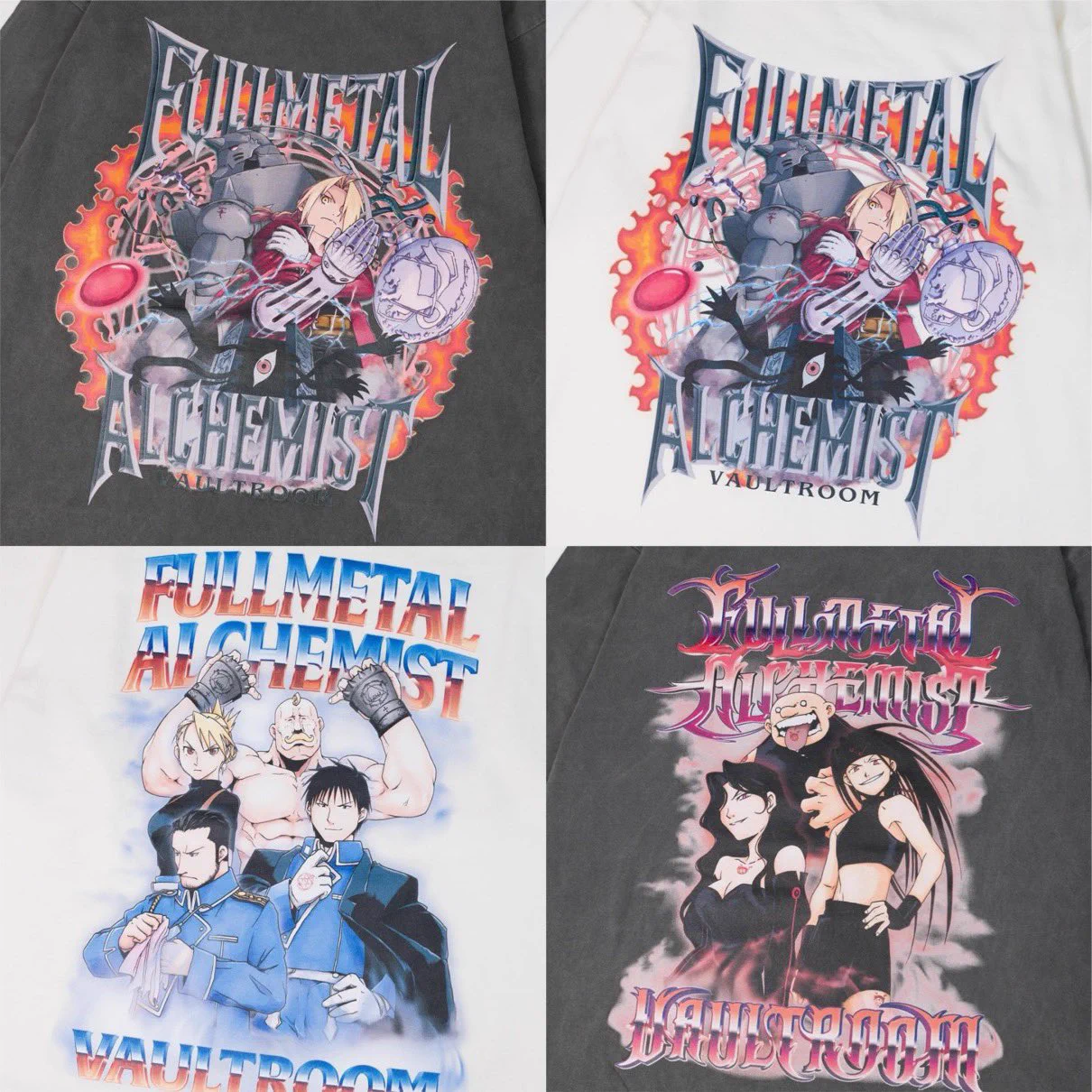 鋼の錬金術師 Tシャツ ボルトルーム vaultroom XL 𝐔𝐏 𝐓𝐎 𝐃𝐀𝐓𝐄 on X: 