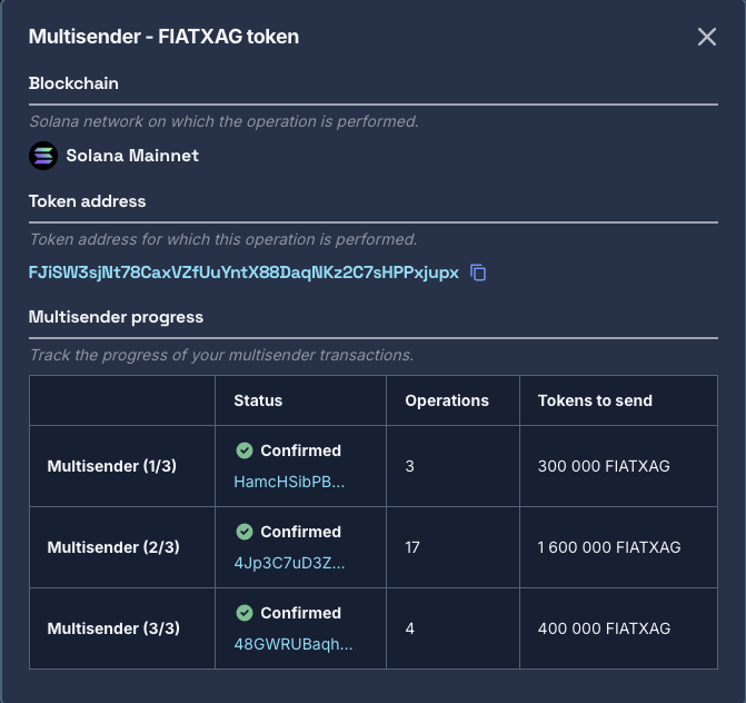 CLOSED OUT ALL REMAINING CLAIMS.