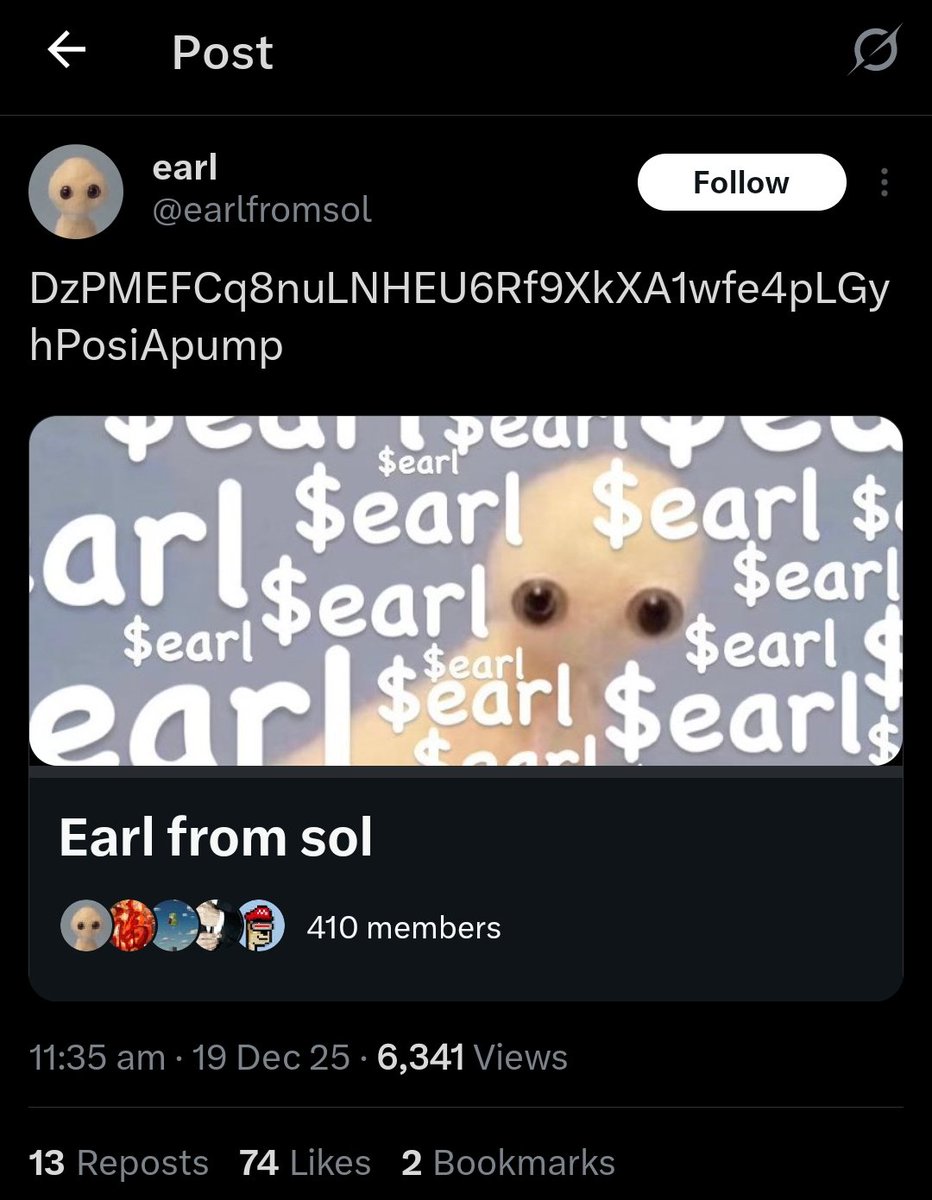 web3Atom's tweet image. THE OG AT 6K MC

DzPMEFCq8nuLNHEU6Rf9XkXA1wfe4pLGyhPosiApump

Same dev decided to relaunch another one  FSCsMgdaHu29DfDuF1tCqzZsWn766DEWgp34SBAvpump to milk community! Definitely the new one going to zero

This is bad to @solana eco.