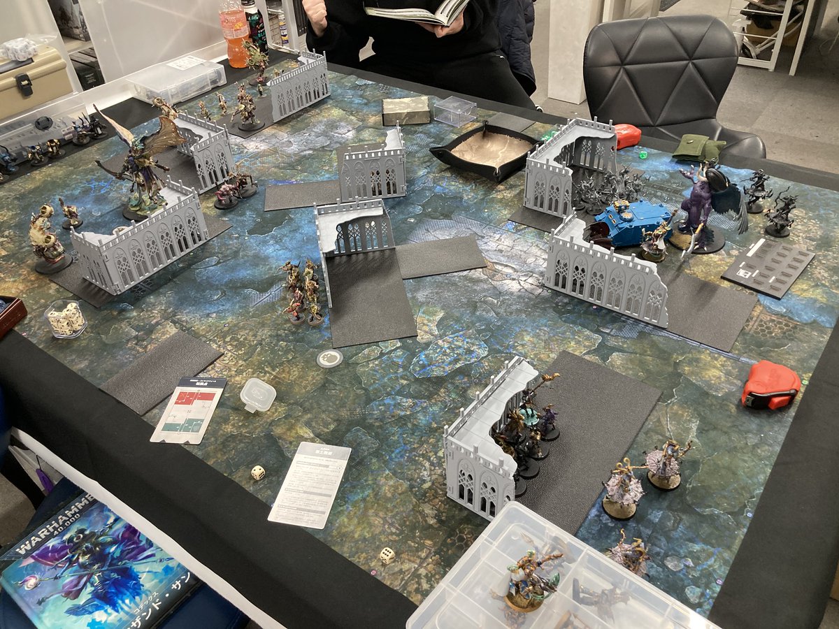 TeeGoZ's tweet image. レイアウト1
転換点
焦土戦術

 #40k初期配置備忘録