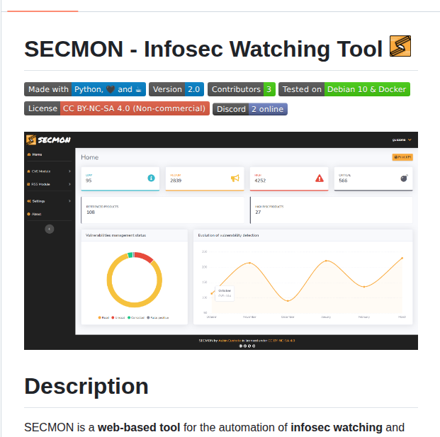 tom_doerr's tweet photo. Automates vulnerability management and infosec monitoring

https://t.co/qF575NkWcb https://t.co/YxISfnCzKe