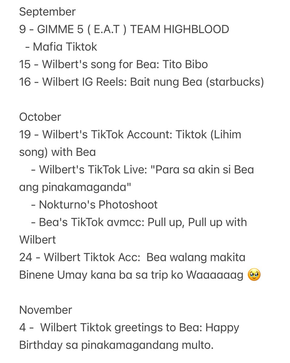 churrosnichevy's tweet image. this is so funny sobrang parasocial ng atake at tagtuyot way back, i ask @tulipathy04 to make a list ng lahat ng interactions ng wilbea starting 2023 😭 

popost sana 'to kasi wala na kaming maisip na post while waiting for book 5 pero here you go, kayo na babala maghanap ng pics