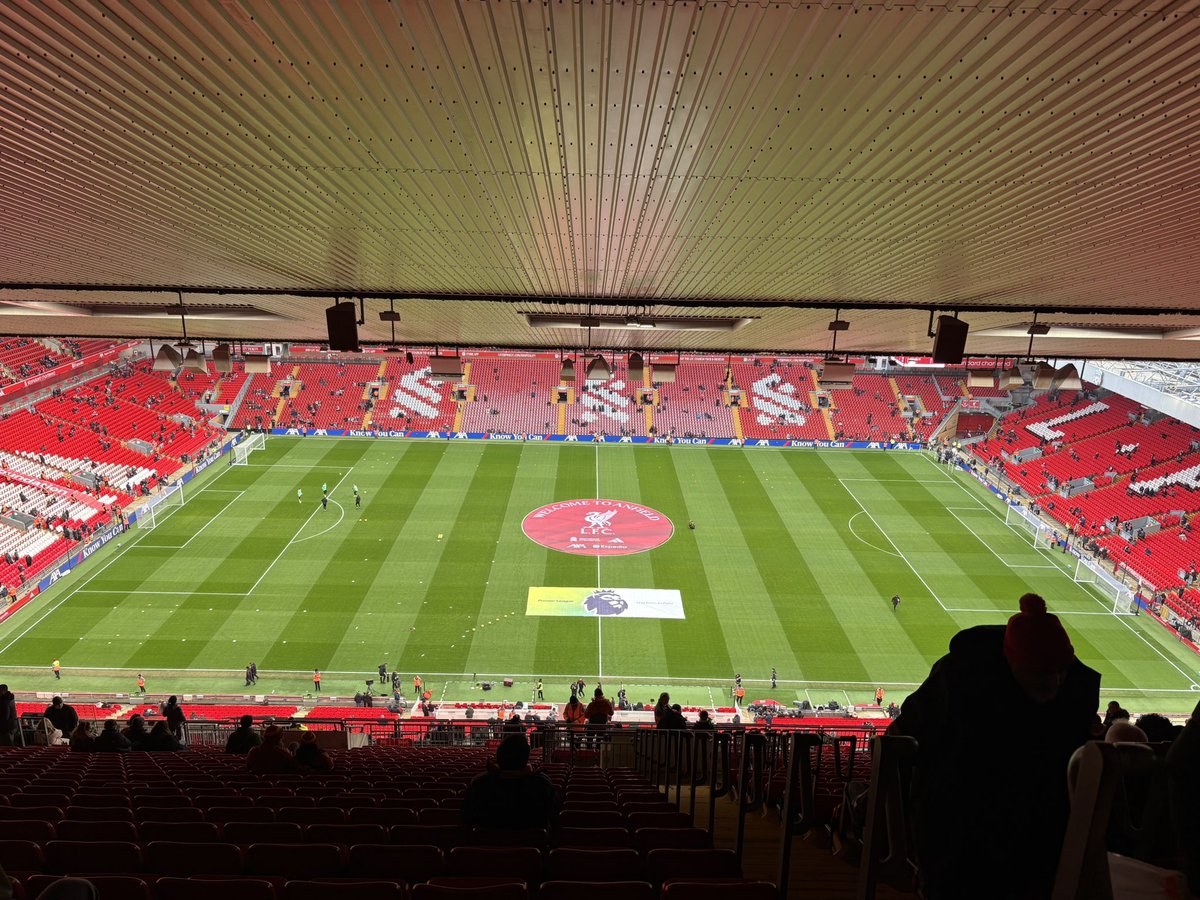 27th game of the season and 18th Liverpool game, at Anfield v Burnley.

#LFC #LIVBUR