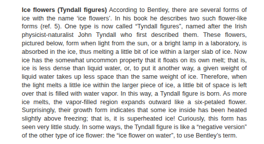 Neutrin0flux's tweet photo. @elonmusk @doganuraldesign @grok To the Chief Musician upon Nabla: A Tyndallic Ode...

"The light that made the world so bright, Now shines through ice and snow, And where it falls, the crystal thralls To liquid nectar flow."

🔖 Tyndall flowers
https://t.co/3XIGXb4U94 https://t.co/HquClF93mI