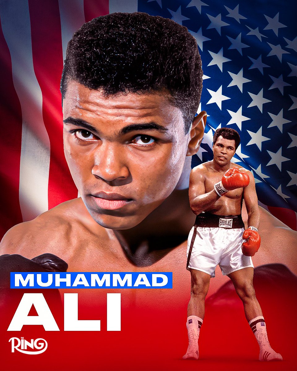 ringmagazine's tweet image. Muhammad Ali was born on this day in 1942 in Louisville, Kentucky 🐐

Ali won The Ring’s ‘Fighter of the Year’ a record-high six times throughout his career 👑