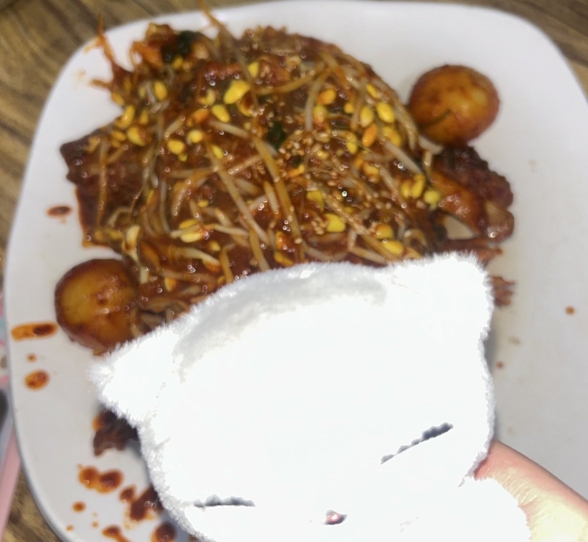 니니 뼈찜 뺏어먹으면안돼~