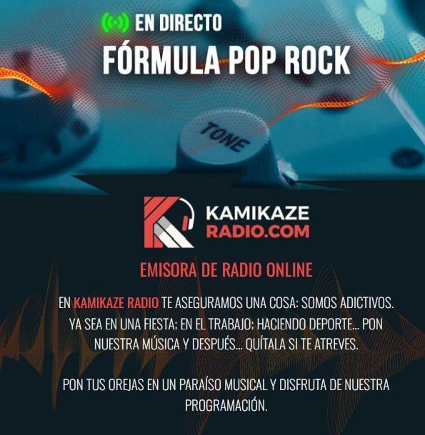 #novedad #radio #enDirecto De lunes a viernes, de 9 a 10 de la mañana, conexión en directo con Kamikaze Radio con lo mejor del pop y del rock buff.ly/eL8iJMN