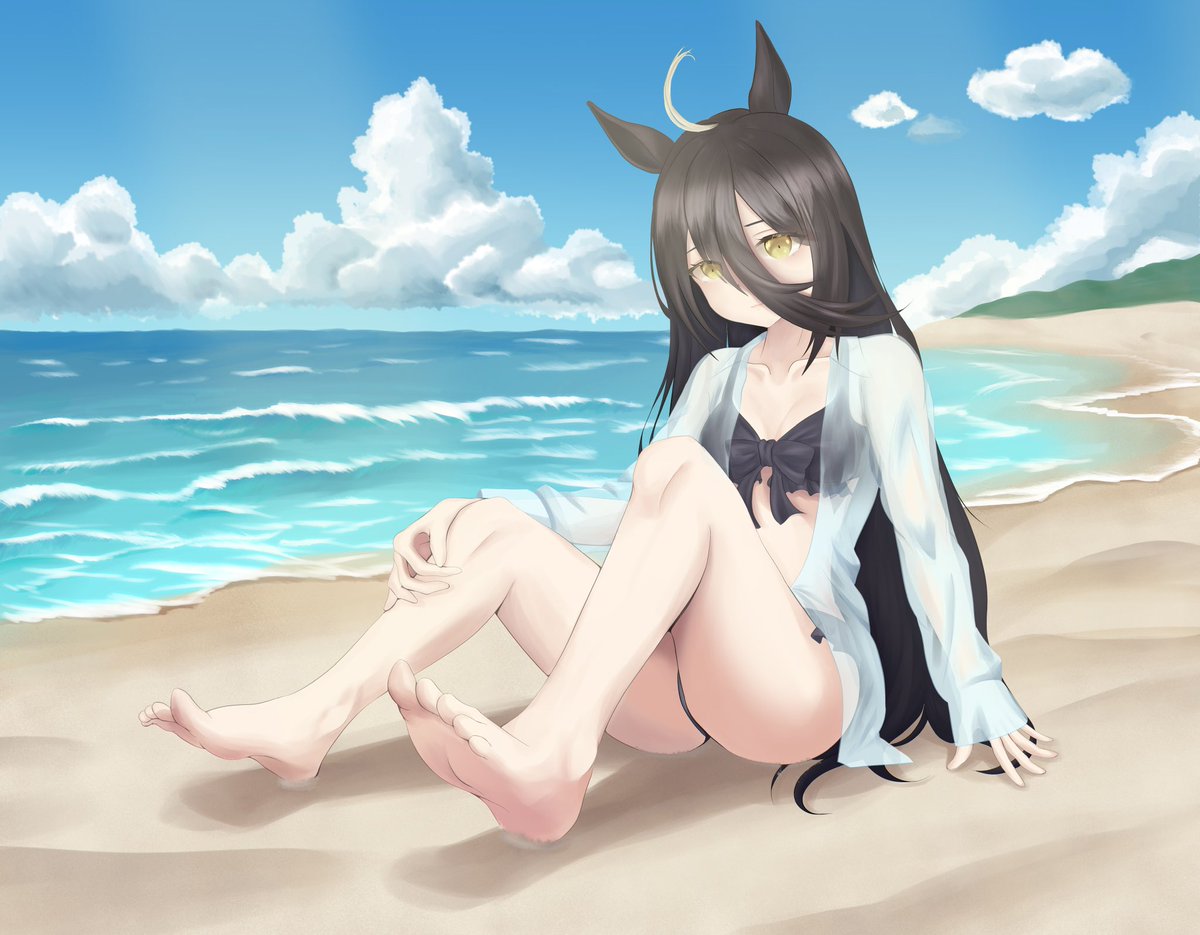 どれくらい描き込んだか分からないけど、マンハッタンカフェやっと完成