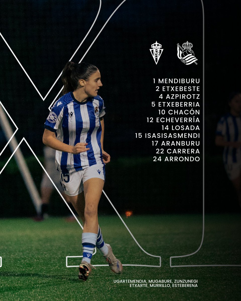📝 Bigarren taldearen 𝗛𝗔𝗠𝗔𝗜𝗞𝗔𝗞𝗢𝗔 🆚 <a href="/RealSportingFem/">Real Sporting Femenino</a>.

#Zubieta