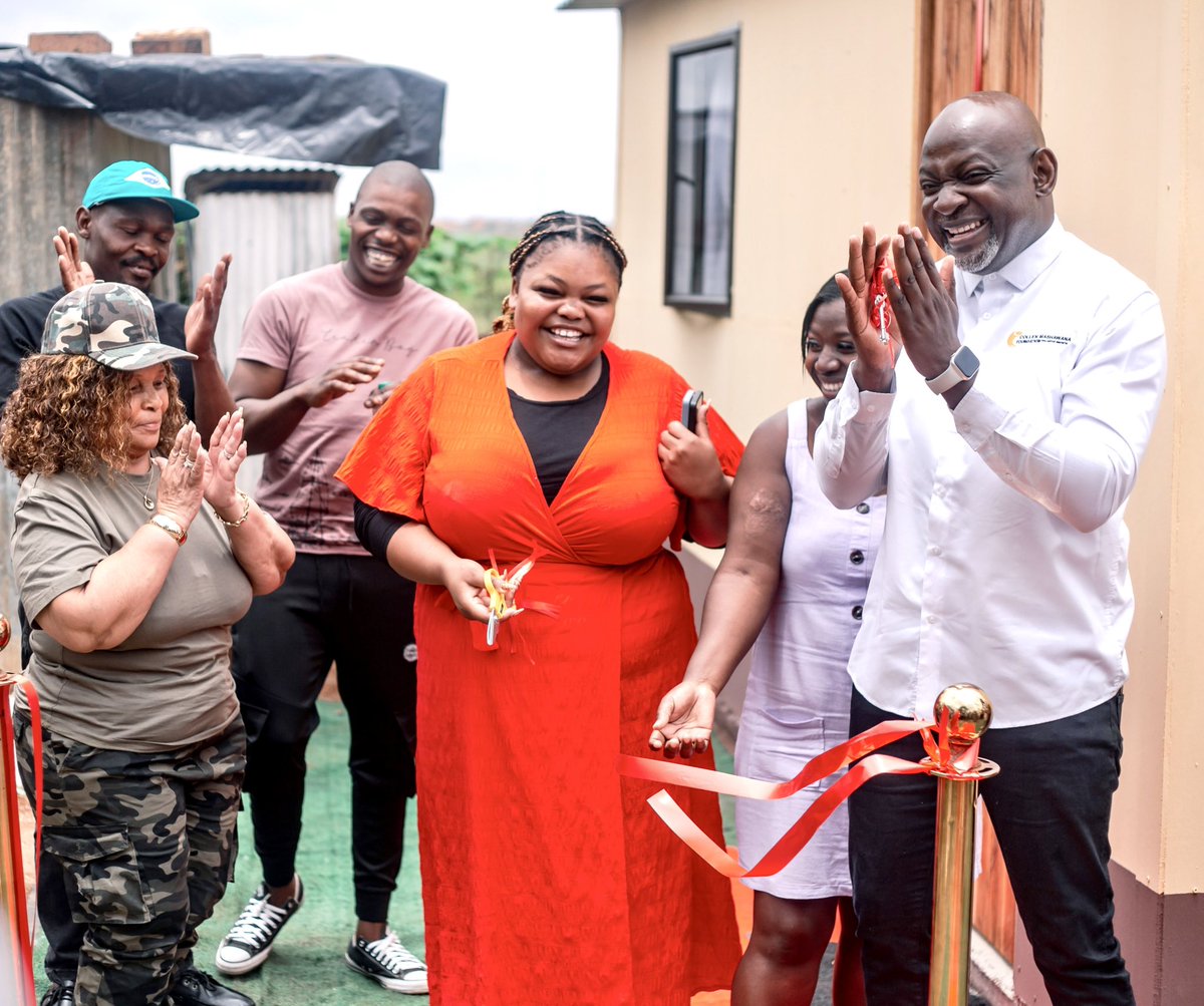 Today was a powerful reminder of what compassion and community can achieve. We stood with the Xaba family in Doornkop, Soweto, as we handed over a new home, a safe and dignified place to begin healing after the tragic collapse that claimed three lives just weeks ago.

This