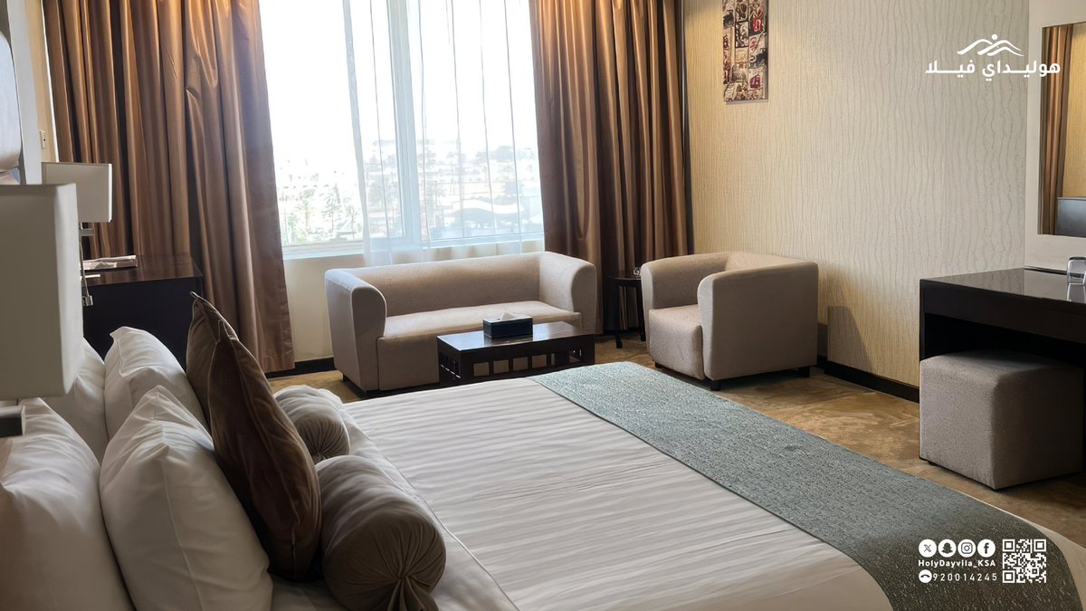 بريمير …
تصميم عصري وتفاصيل مدروسة تمنح تجربة إقامة لاتُنسى. 
#هوليداي_فيلا_حائل #HolidayVillaHail