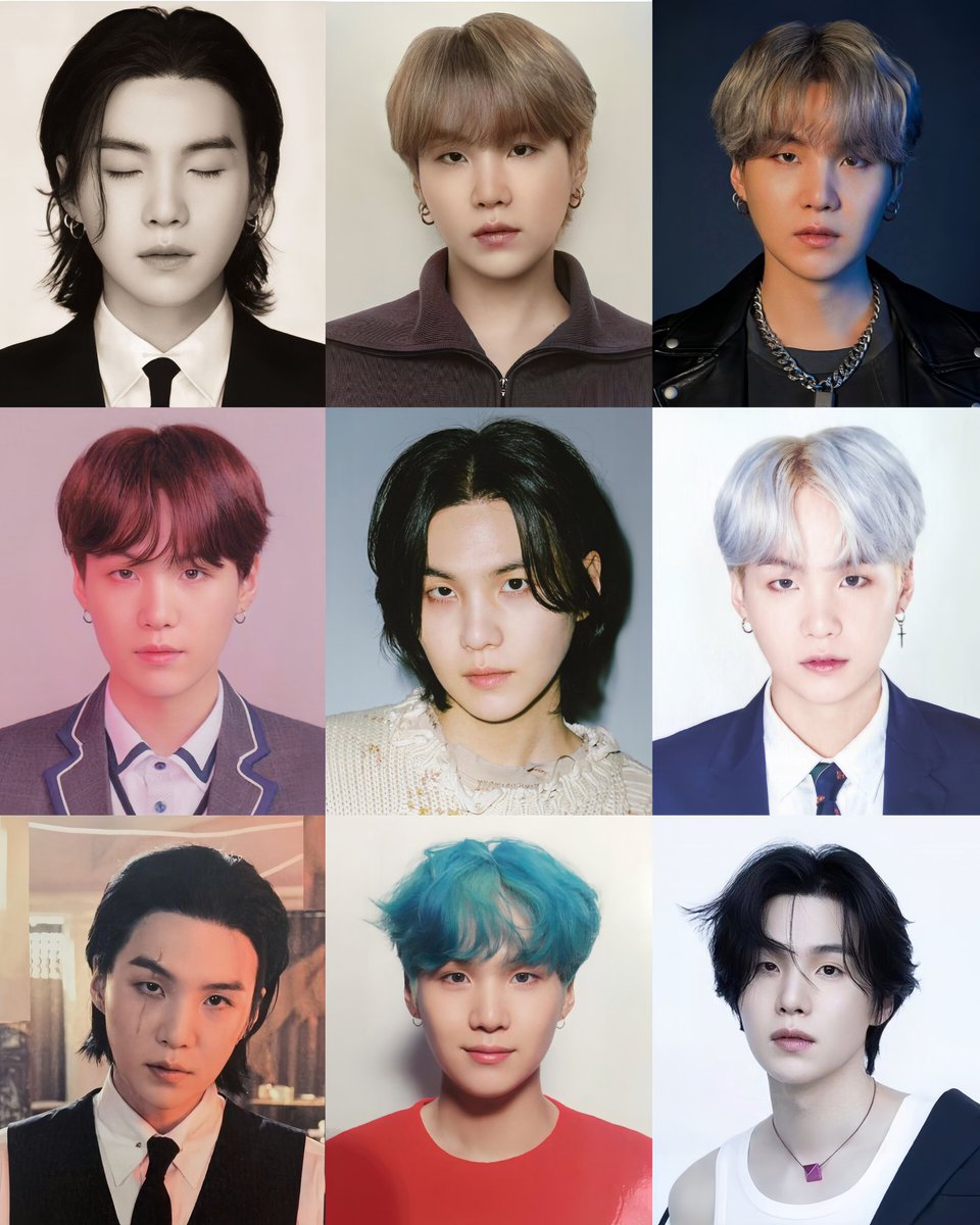 sugadooll's tweet image. when you're in a face card competition but your opponent is min yoongi