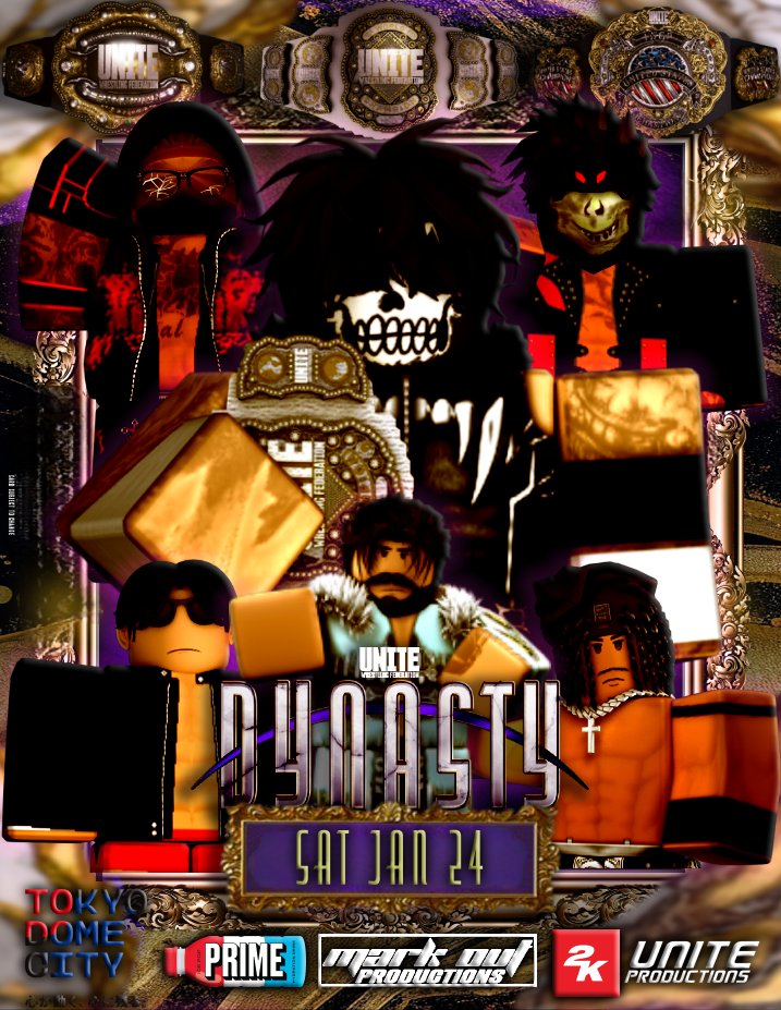UniteWrestling's tweet photo. ‼️ONE WEEK AWAY‼️

We are only one week away from UNITE X XCW: Dynasty!

The offical card will be coming later this week, along with more updates about the show in our discord!

📅 Saturday, January 24th  

📷 Doors open at 6:30 PM EST

BECOME #UNITED https://t.co/GNtS8Pba8k