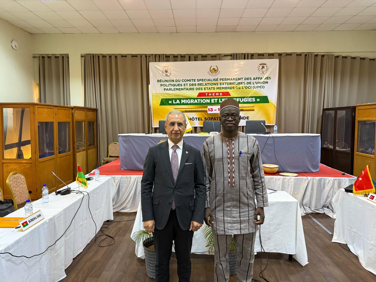 ProfDrDusak's tweet image. İSİPAB toplantıları kapsamında Burkina Faso’da önemli temaslarda bulunduk. 

Bu çerçevede, Burkina Faso Geçiş Dönemi Yasama Meclisi Başkanı Sayın Ousmane Bougouma, Burkina Faso Meclisi İSİPAB Delegasyon Başkanı Sayın Moussa Sangare, Ekonomi ve Finans Komite Başkanı Sayın Moussa…