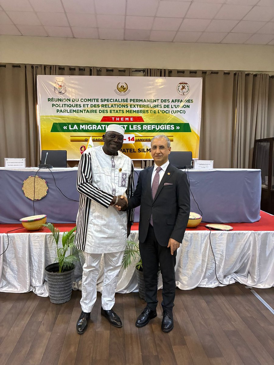 ProfDrDusak's tweet image. İSİPAB toplantıları kapsamında Burkina Faso’da önemli temaslarda bulunduk. 

Bu çerçevede, Burkina Faso Geçiş Dönemi Yasama Meclisi Başkanı Sayın Ousmane Bougouma, Burkina Faso Meclisi İSİPAB Delegasyon Başkanı Sayın Moussa Sangare, Ekonomi ve Finans Komite Başkanı Sayın Moussa…