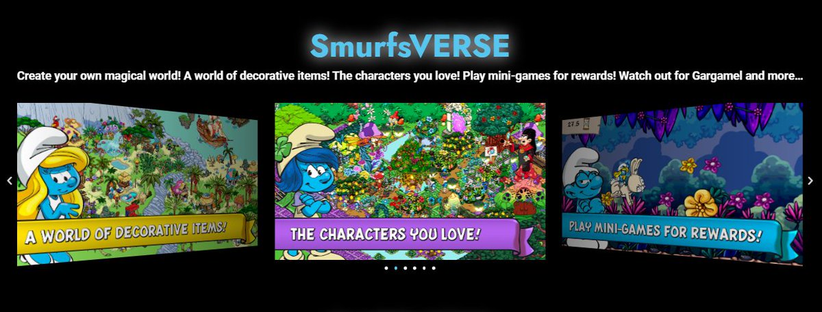 smurfsinusol's tweet photo. 🎮Smurfs RPG Game: Smurfs RPG Game is a 3D open-world RPG game that offers a robust story mode. Play to earn tokens while challenging real opponents. 
$SMURF $BONK $SOL $BNB $ASTR $SAND $DINO $VRA $RNDR $ARPA $ONT $MOOV #mexc #KuCoin $raca $ceek $inj $TON $ilv $AEVO $sui $agaghhh https://t.co/Qrg0UarPTi