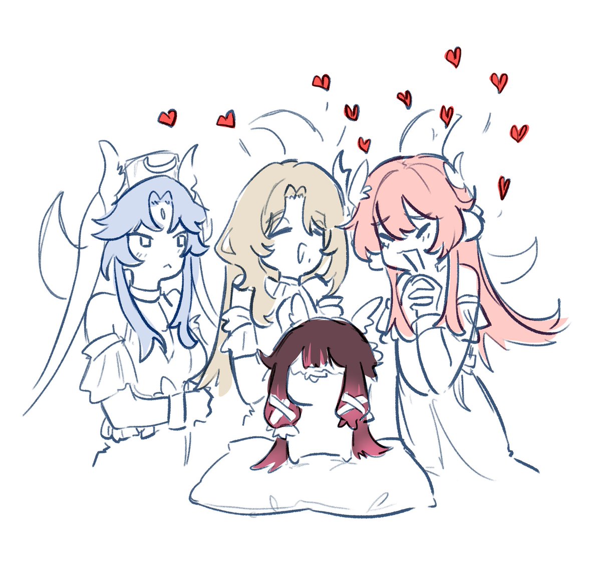 oldyveryoldy's tweet image. lovely lilsis &amp;lt;3 #columbina #GenshinImpact