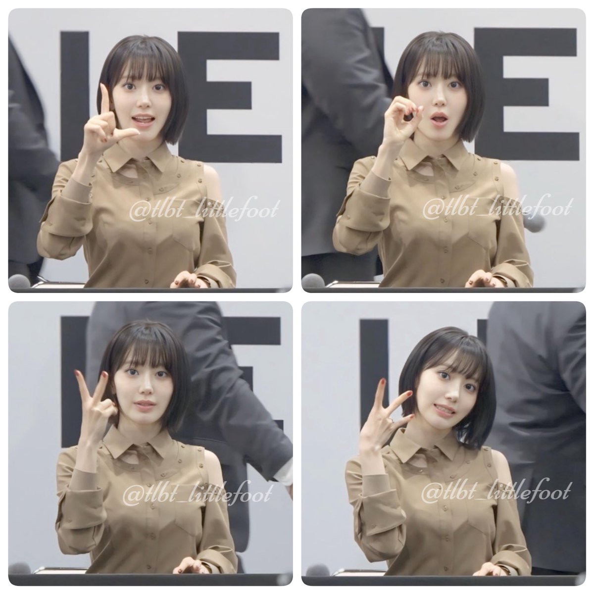 260117 LE SSERAFIM SPAGHETTI 全員サイン会 4部 🌸さくちゃん🌸&🌿は